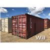 Image 1 : 1998 8 X 20 FT. SHIPPING CONTAINER
