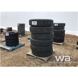 (6) MICHELIN 295/80R22.5 TRAILER TIRES