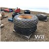 Image 1 : (2) GOODYEAR 16.9-26 TURF TIRES