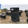 Image 1 : (4) WEARMASTER 15-19.5 TIRES & RIMS