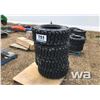 Image 1 : (4) 12X16.5 12PLY SKID STEER TIRES