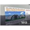 Image 2 : 30 X 85 X 15 FT. PEAK CEILING DBL DOOR STORAGE BUI