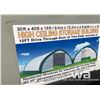 Image 2 : 30 X 40 X 15 FT. PEAK CEILING DBL DOOR STORAGE BUI