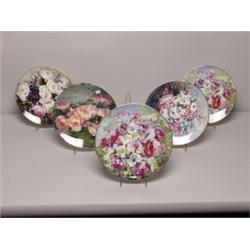 5 Royal Doulton Hahn Vidal Collectors Plates