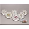 Image 1 : Estate Lot of 7 Collectors Plates