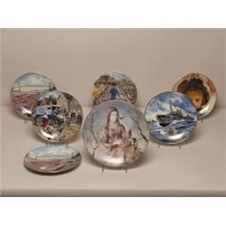 Estate Lot of 7 Various Collectors Plates