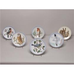 6 Goebel Wildlife Collectors Plates