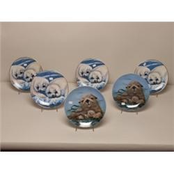 Estate Lot of 6 Wildlife Collectors Plates