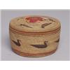 Image 1 : Nootka Native Lidded Circular Basket