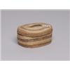 Image 1 : Nootka Native Lidded Oval Basket