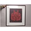 Image 1 : Haida Woodblock Print Signed Bill Reid