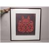 Image 2 : Haida Woodblock Print Signed Bill Reid