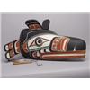Image 3 : Native Carved Cedar Articulated Mask
