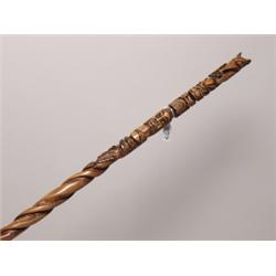 Salish Native Indian Sto-Lo Talking Stick