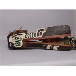 Old West Coast Hamatsa Raven Mask