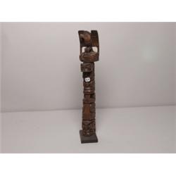Native West Coast Totem Signed