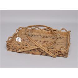 Lilooet Native Indian Basket