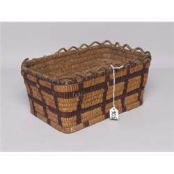 Fraser River Salish Native Basket