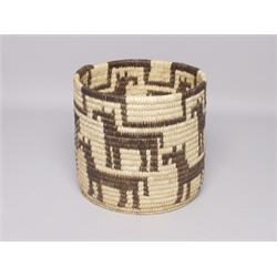 Papago Native Indian Basket 