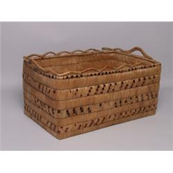Salish Lilooet Native Indian Basket
