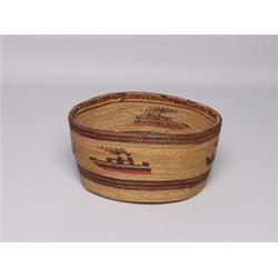 Nootka Circular Basket 