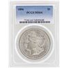 Image 1 : 1896 $1 Morgan Silver Dollar Coin PCGS MS64