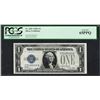 Image 1 : 1928A $1 Funnyback Silver Certificate Note Fr.1601 PCGS Gem New 65PPQ