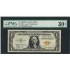 Image 1 : 1935A $1 North Africa Silver Certificate WWII Emergency Note PMG Very Fine 30EPQ