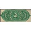 Image 2 : 1873 $2 Charlotte Columbia and Augusta Rail Road Obsolete Note