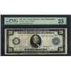 Image 1 : 1914 $20 Federal Reserve Note Philadelphia Fr.975a PMG Very Fine 25