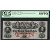1800's $10 City Bank of New Haven Obsolete Note PCGS Choice About New 58PPQ