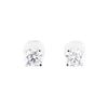 14KT White Gold 0.60 ctw Diamond Stud Earrings