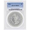 1896 $1 Morgan Silver Dollar Coin PCGS MS64