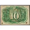 Image 2 : March 3, 1863 Ten Cent Second Issue Fractional Note