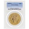 Image 1 : 1899-S $20 Liberty Head Double Eagle Gold Coin PCGS MS61