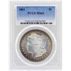 Image 1 : 1883 $1 Morgan Silver Dollar Coin PCGS MS63