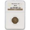 1884 Jamaica 1/4 Penny Coin NGC MS64
