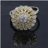 14KT Yellow Gold 0.73 ctw Elegant Fashion Diamond Ring