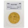 1925 $20 Saint Gaudens Double Eagle Gold Coin PCGS MS62