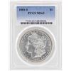 1881-S $1 Morgan Silver Dollar Coin PCGS MS63