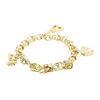 Image 2 : 14KT Yellow Gold Charm Bracelet