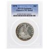 1878 Seated Liberty Half Dollar Coin PCGS Genuine Unc Details