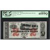 1865 $2 City Bank of New Haven Obsolete Note PCGS Gem New 65PPQ