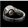 Image 3 : 18KT White Gold 1.75 ctw Diamond Ring