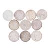 Image 1 : Lot of (10) 1921 $1 Morgan Silver Dollar Coins