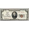Image 1 : 1929 $20 National Bank of Toledo National Currency Note CH# 14030