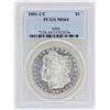 Image 1 : 1881-CC $1 Morgan Silver Dollar Coin PCGS MS64