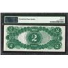 Image 2 : 1917 $2 Legal Tender Note Fr. 60 PMG Choice Uncirculated 64EPQ