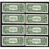 Image 2 : Lot of (8) Consecutive 1957 $1 Silver Certificate STAR Notes Uncirculated