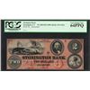 Image 1 : 1800's $2 Stonington Bank Obsolete Currency Note PCGS Very Choice New 64PPQ